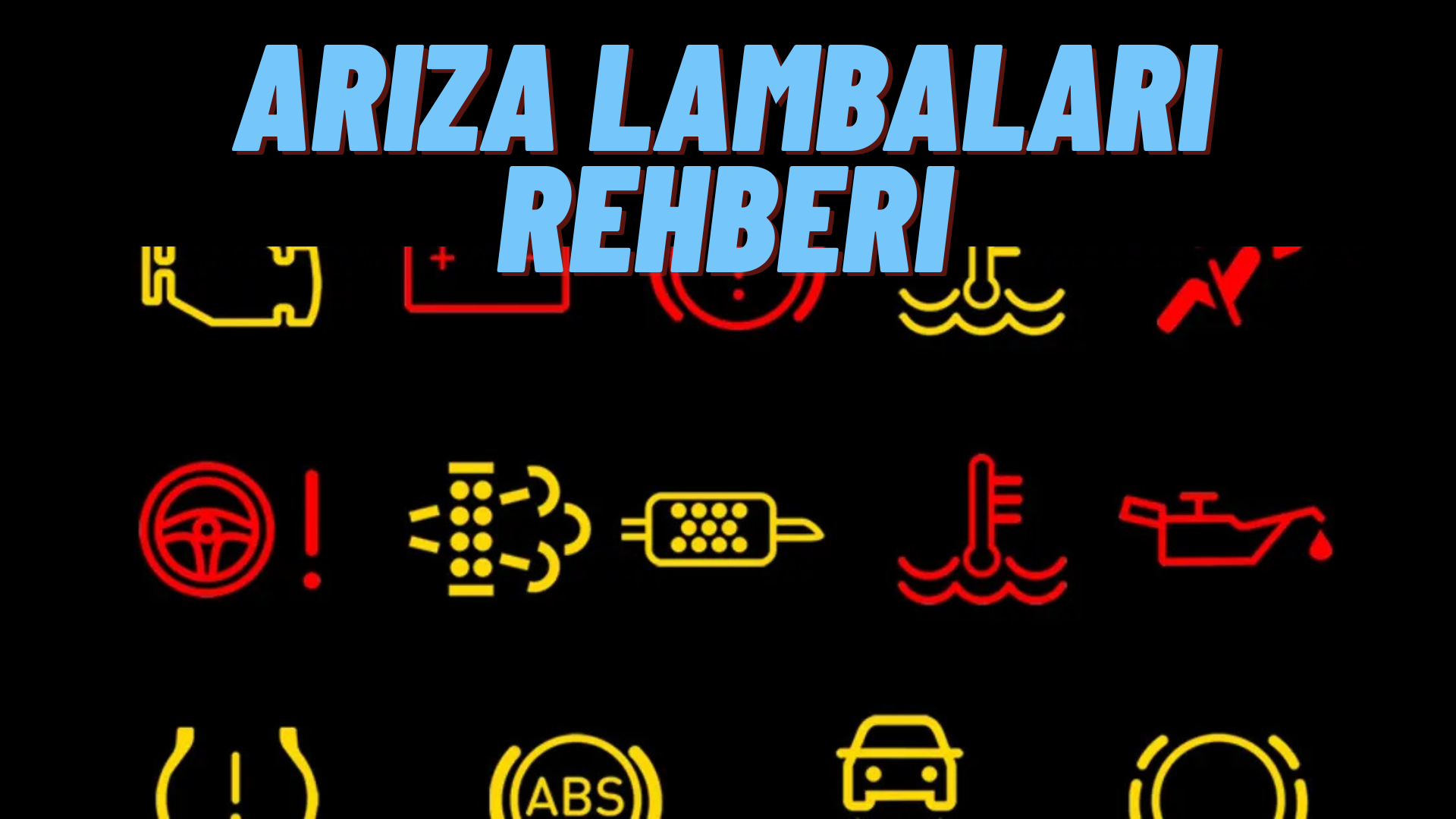 Arıza lambaları rehberi